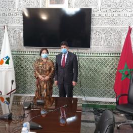 Bakkoury examine la coopération sanitaire avec une opératrice chinoise Bakkoury examine la coopération sanitaire avec une opératrice chinoise