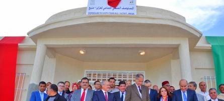 إنهاء أشغال بناء مستوصف قروي "العزايزة" بالجماعة القروية امنيع إنهاء أشغال بناء مستوصف قروي "العزايزة" بالجماعة القروية امنيع